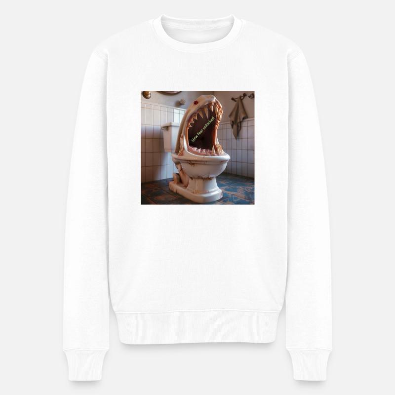 Nouvelle peur - Pull Premium bio Homme - blanc