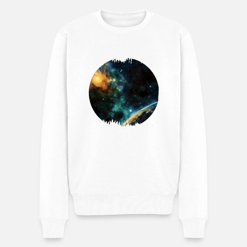 L’astronomie est une science - Pull Premium bio Homme - blanc
