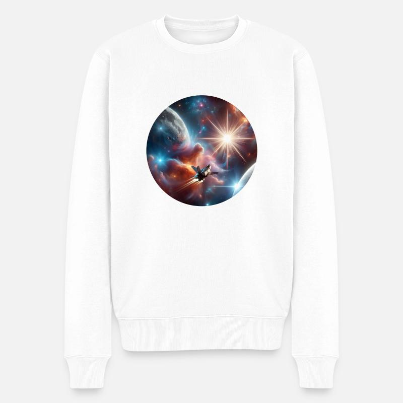 Espace - Pull Premium bio Homme - blanc