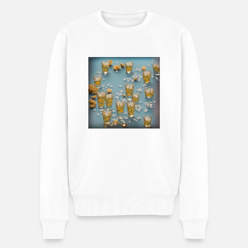 IMG 5160 - Männer Premium Bio Pullover - Weiß