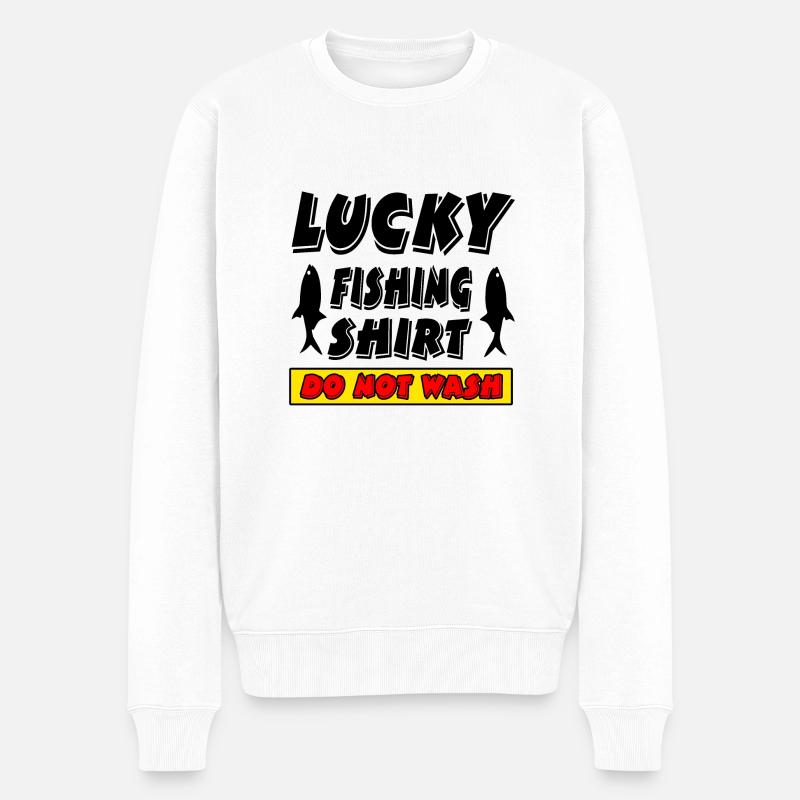 Pêche - Pull Premium bio Homme - blanc