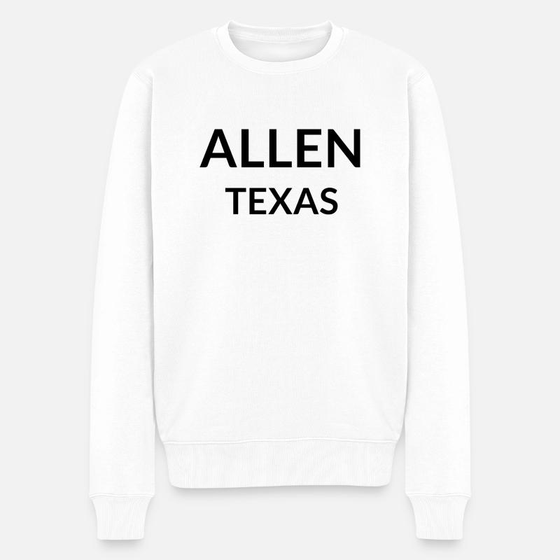 Allen, Texas, États-Unis - Pull Premium bio Homme - blanc