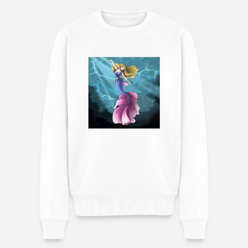 Sirène - Pull Premium bio Homme - blanc