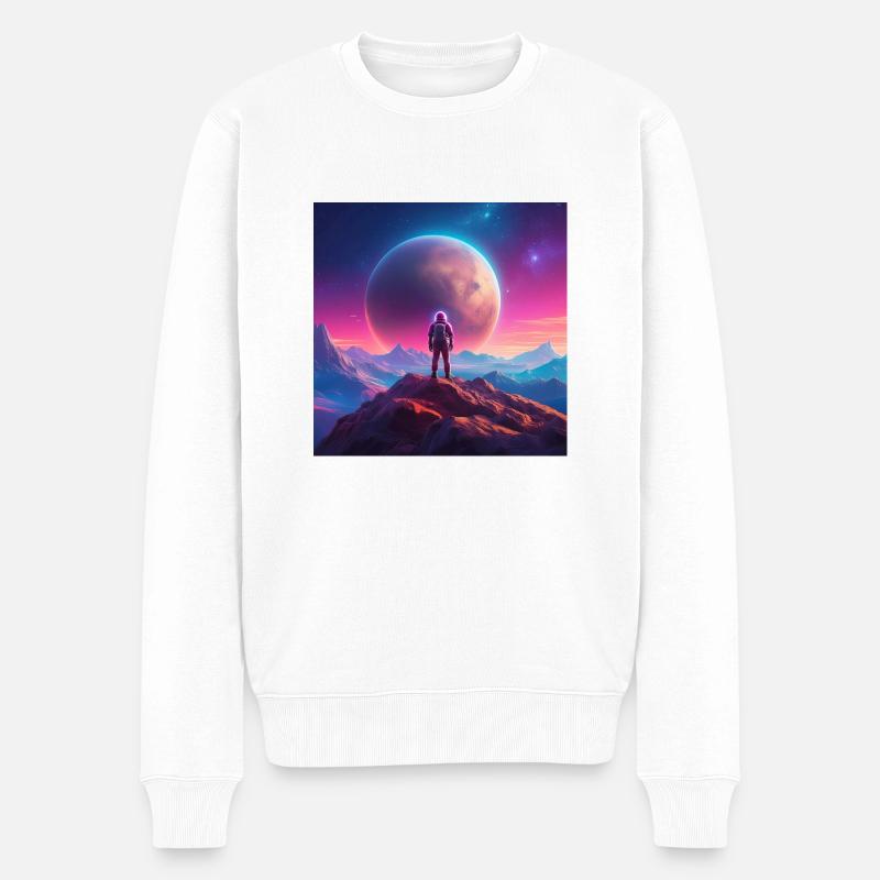 L’ascension de Charon au-dessus de Pluton Partie IV - Pull Premium bio Homme - blanc