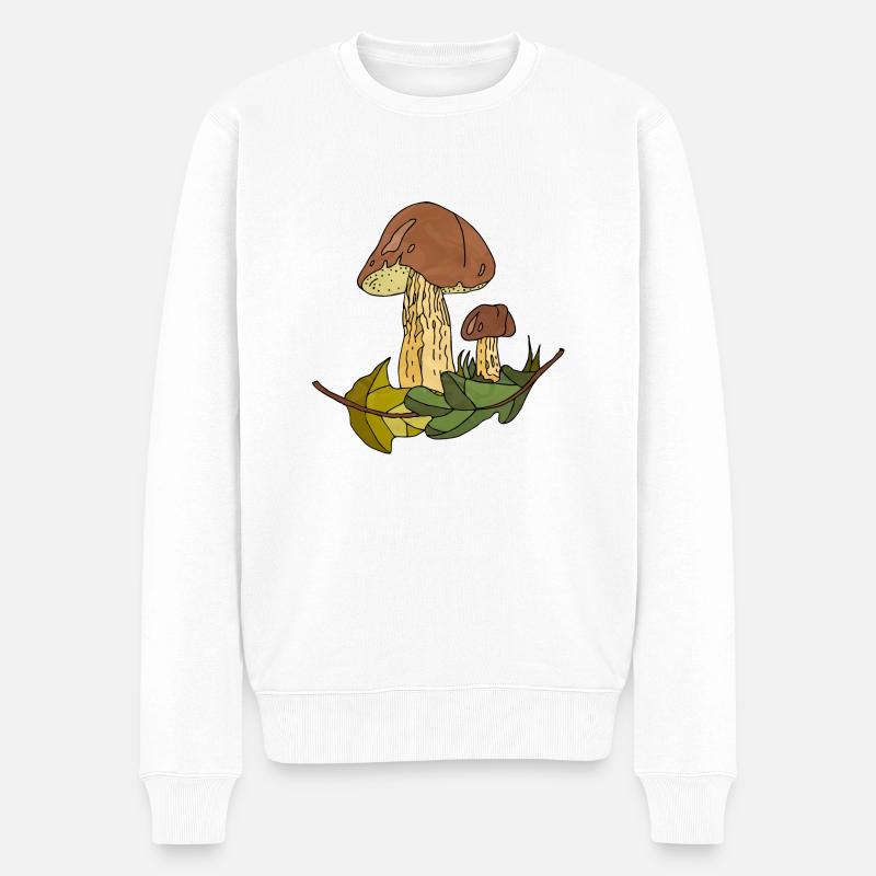 Mycètes - Pull Premium bio Homme - blanc