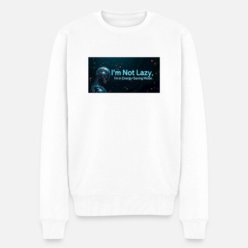 Nerd Code Énergie - Pull Premium bio Homme - blanc