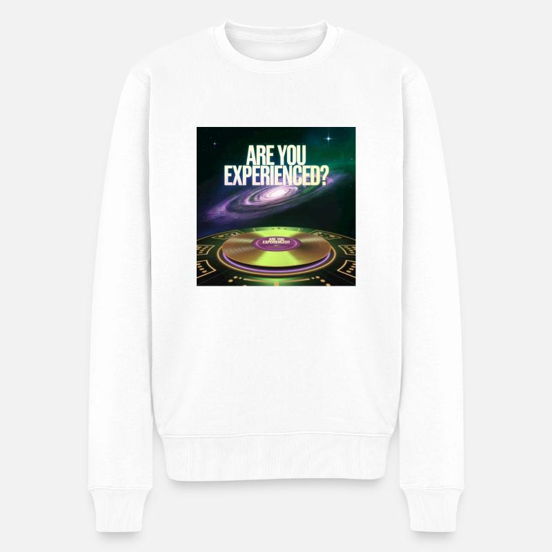 L’expérience vinyle du futur - Pull Premium bio Homme - blanc