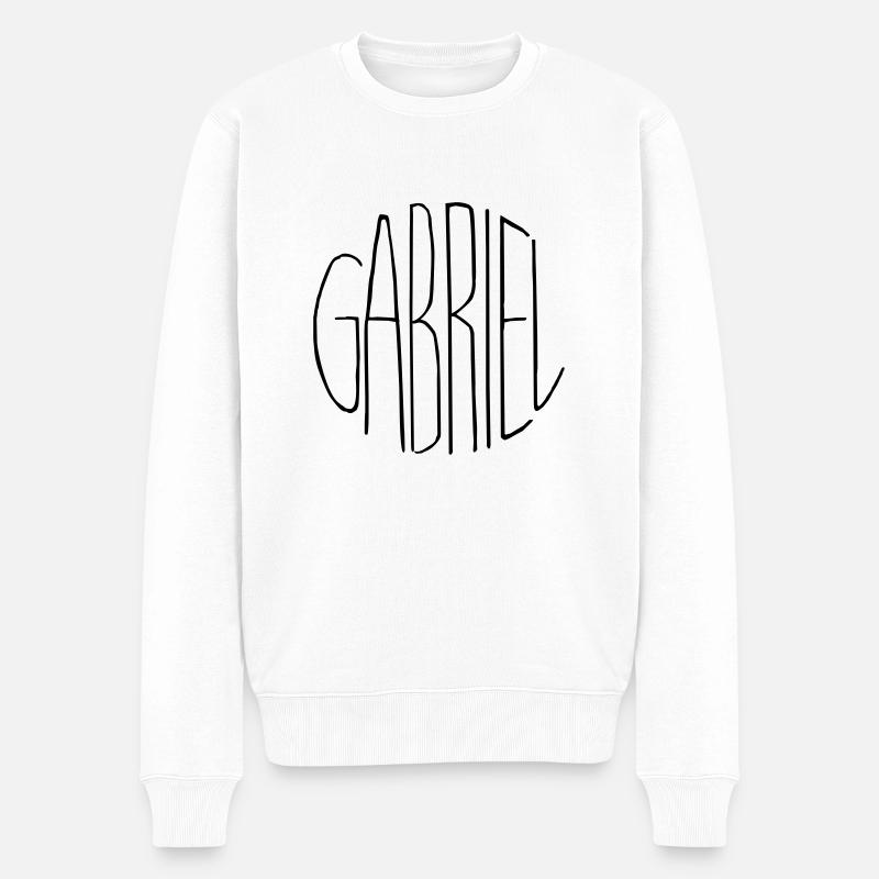 Gabriel - Pull Premium bio Homme - blanc