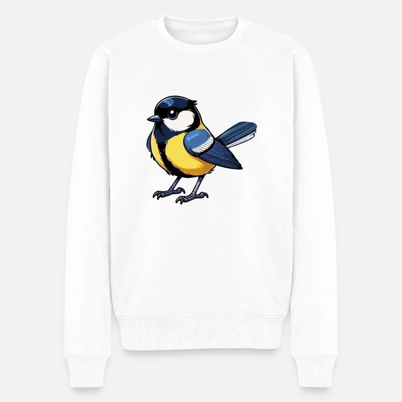 Großartig - Männer Premium Bio Pullover - Weiß