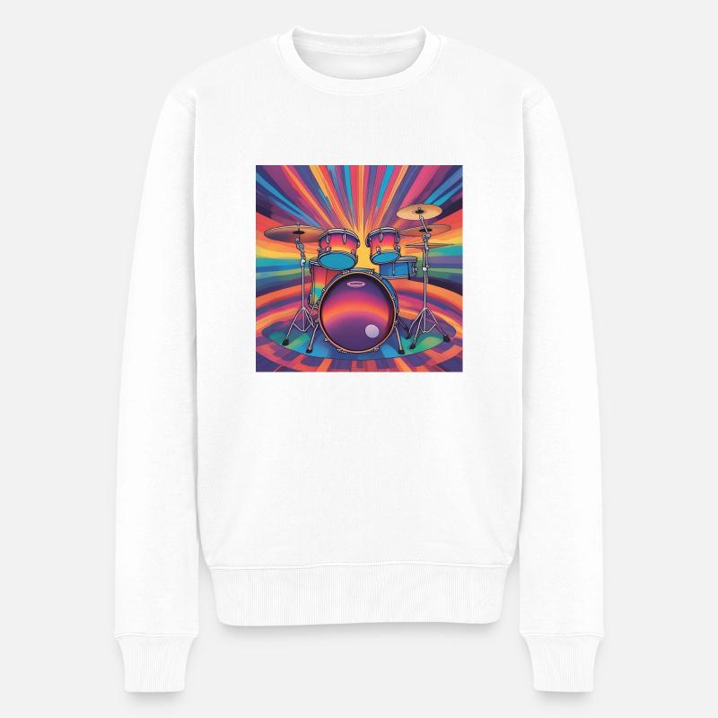 Pile - Pull Premium bio Homme - blanc