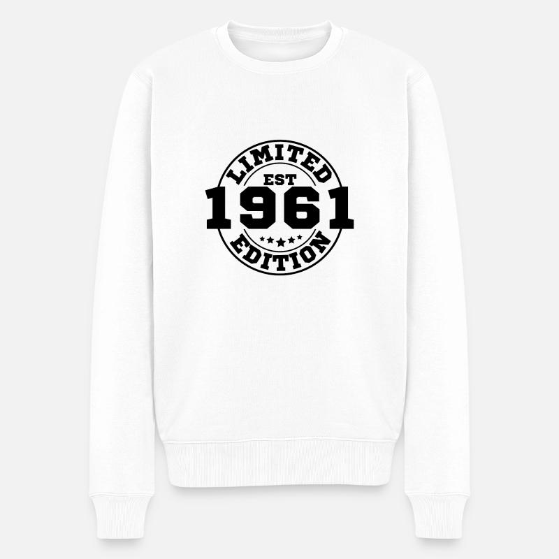 1961 limited edition - Pull Premium bio Homme - blanc