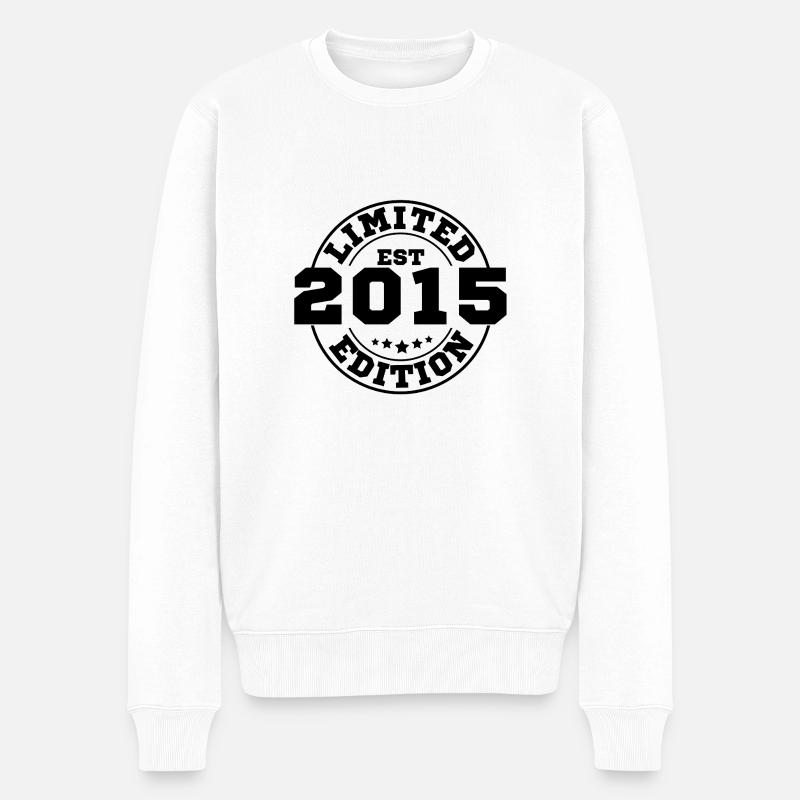 2015 limited edition - Pull Premium bio Homme - blanc
