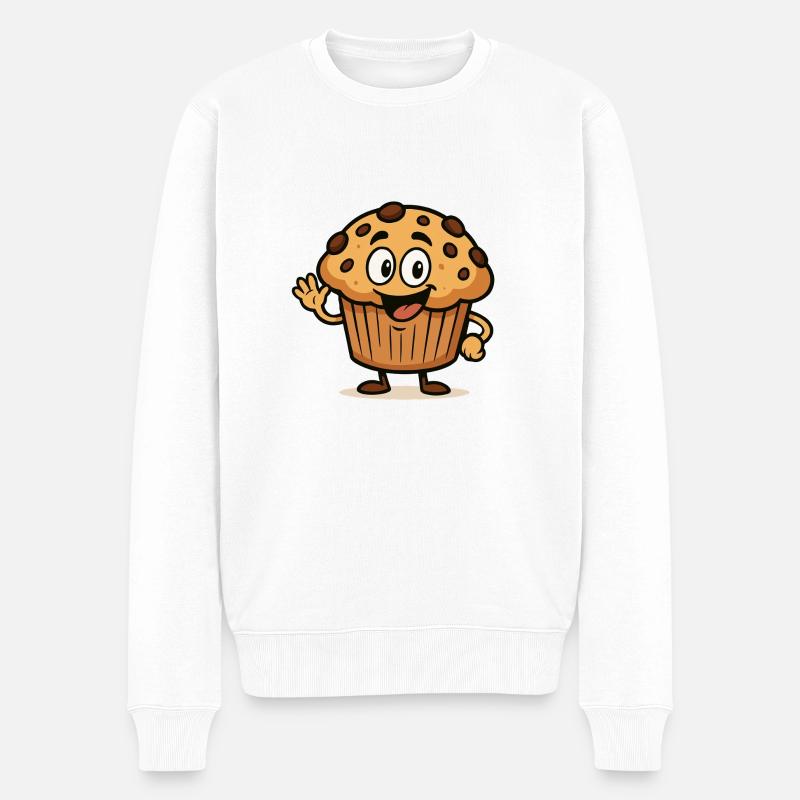 Bande dessinée Muffin - Pull Premium bio Homme - blanc