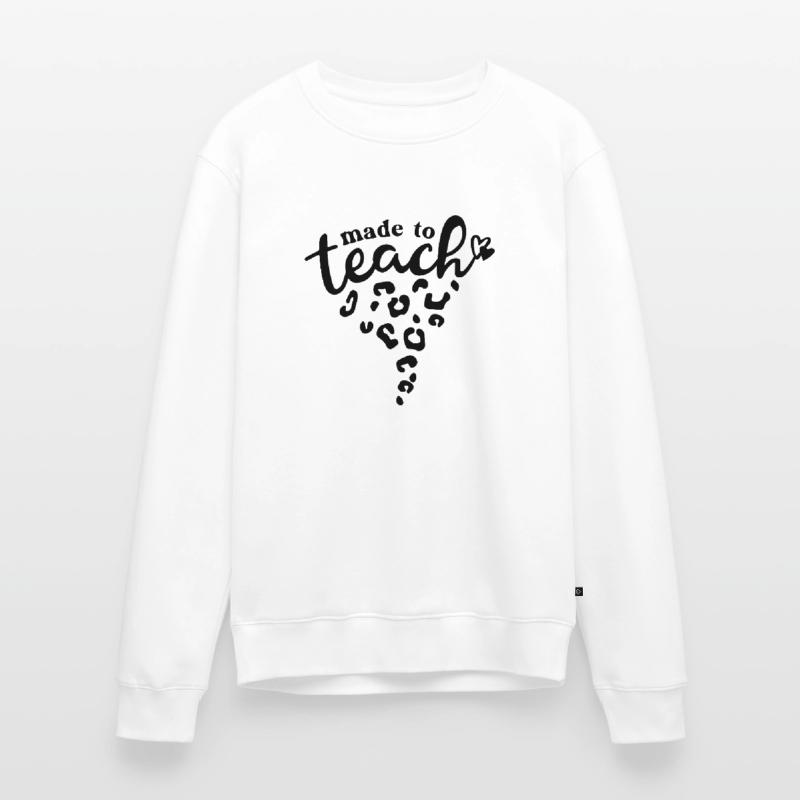 Fait pour enseigner l’inspiration de l’enseignant Pull Premium bio Homme