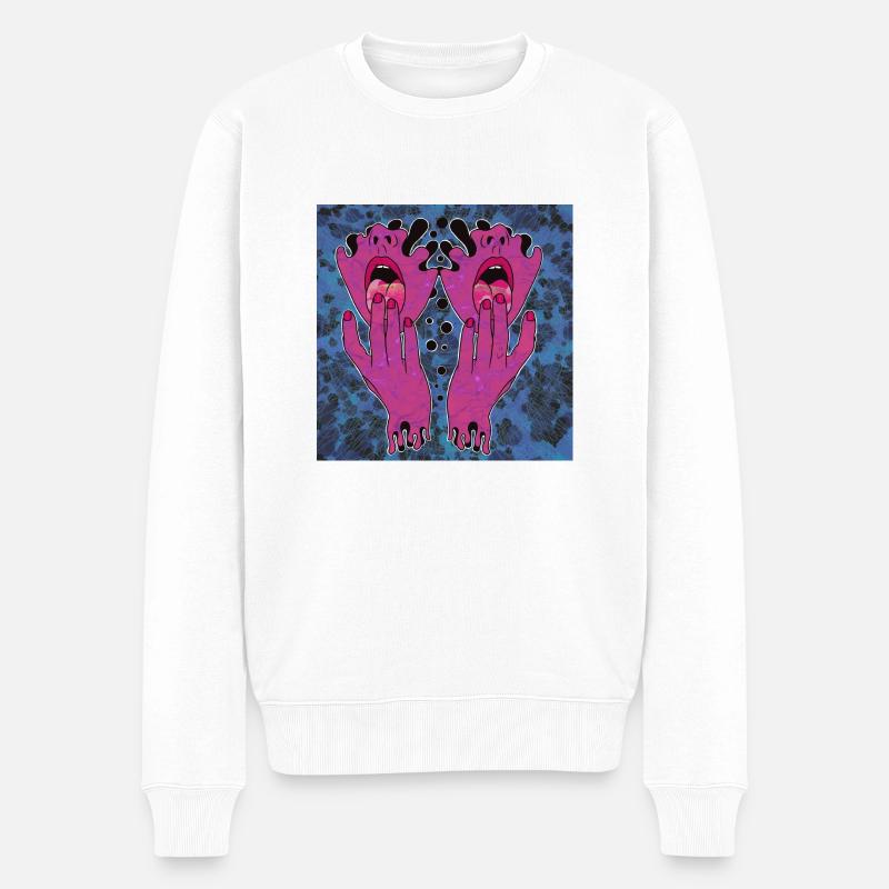 Good Taste / Bad Taste - Männer Premium Bio Pullover - Weiß