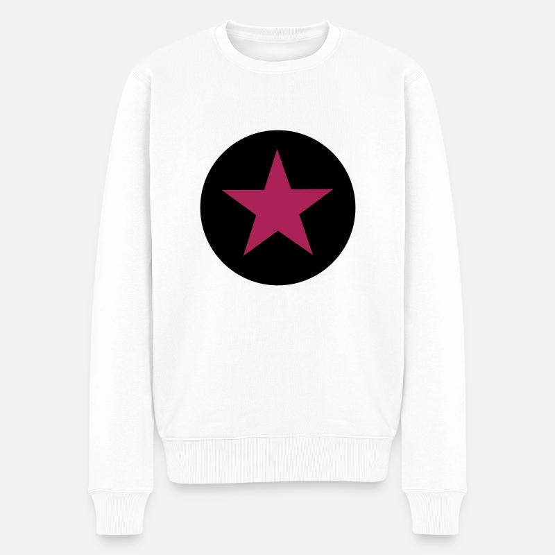 Star, les étoiles - Pull Premium bio Homme - blanc