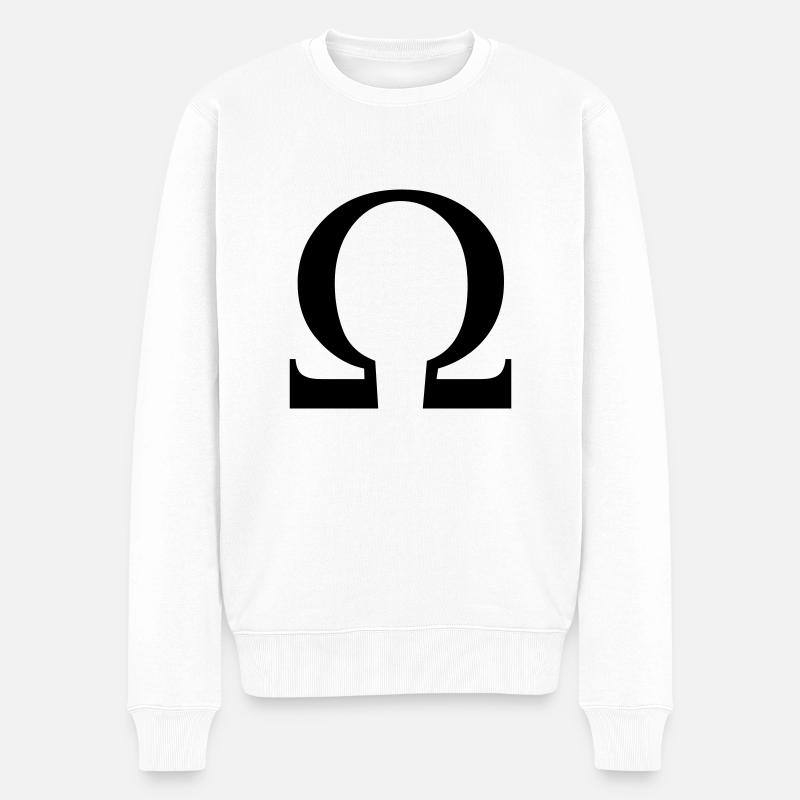 Oméga - Pull Premium bio Homme - blanc