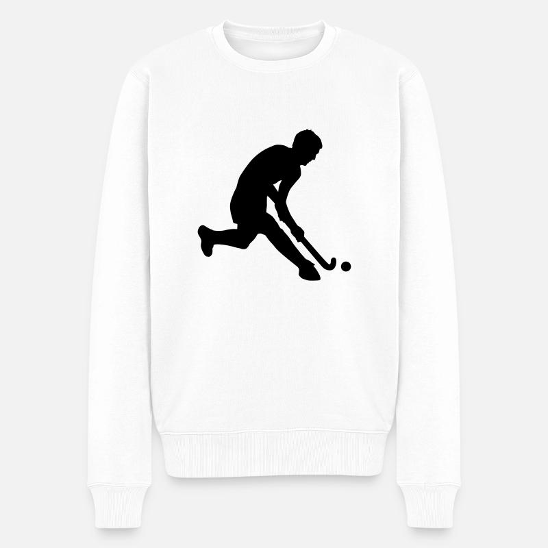 herrenhockey_1c - Pull Premium bio Homme - blanc
