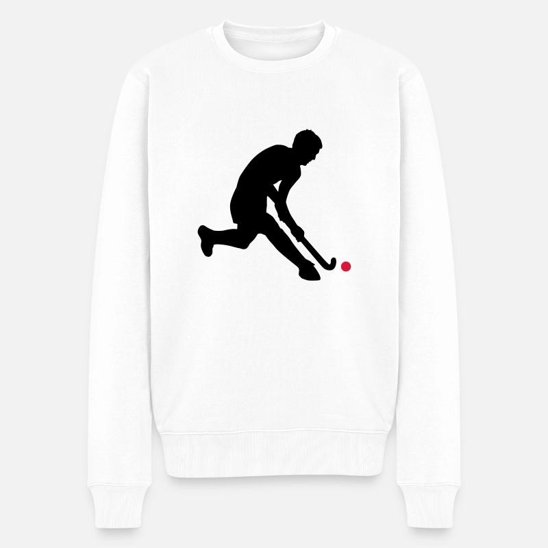 herrenhockey_c_2c - Pull Premium bio Homme - blanc