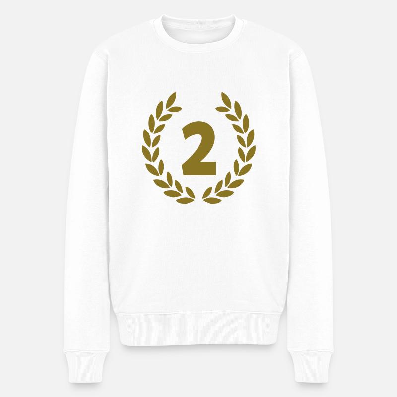 2 - Pull Premium bio Homme - blanc