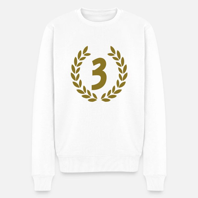 3 - Pull Premium bio Homme - blanc