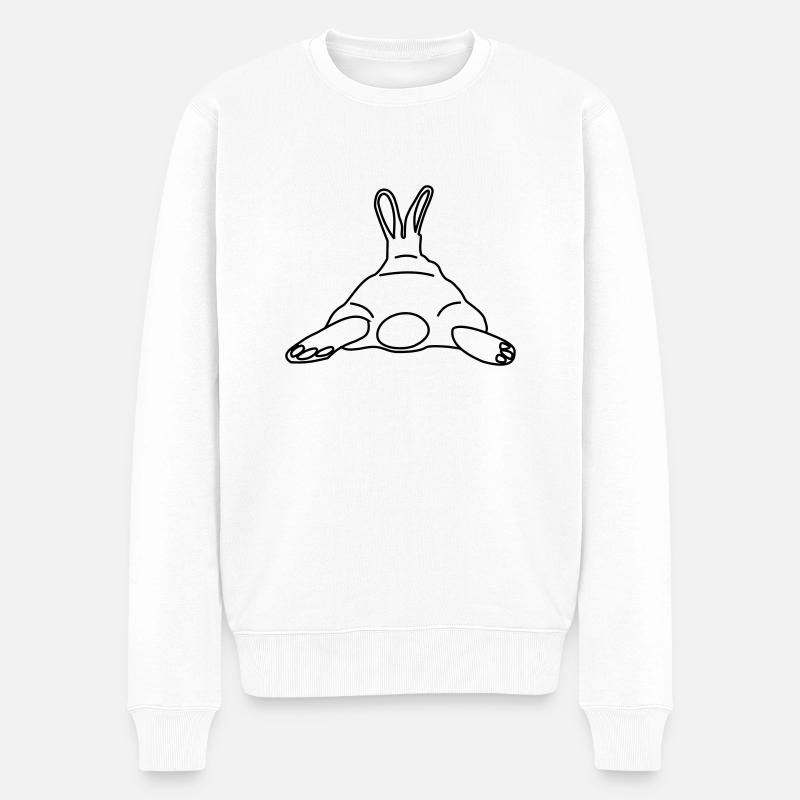 rabit - Pull Premium bio Homme - blanc