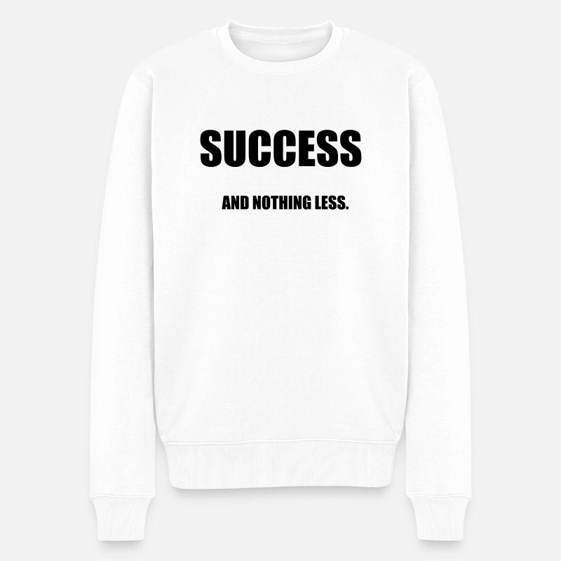 Success - Pull Premium bio Homme - blanc
