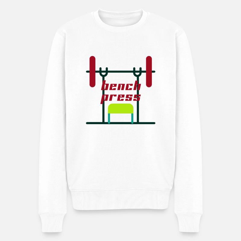 Bench Press - Pull Premium bio Homme - blanc