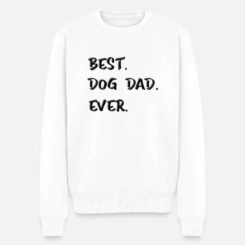Hund Chien - Pull Premium bio Homme - blanc