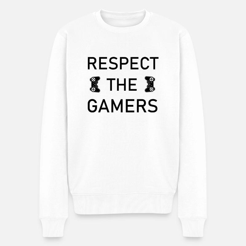 Jeu PC de jeu - Pull Premium bio Homme - blanc
