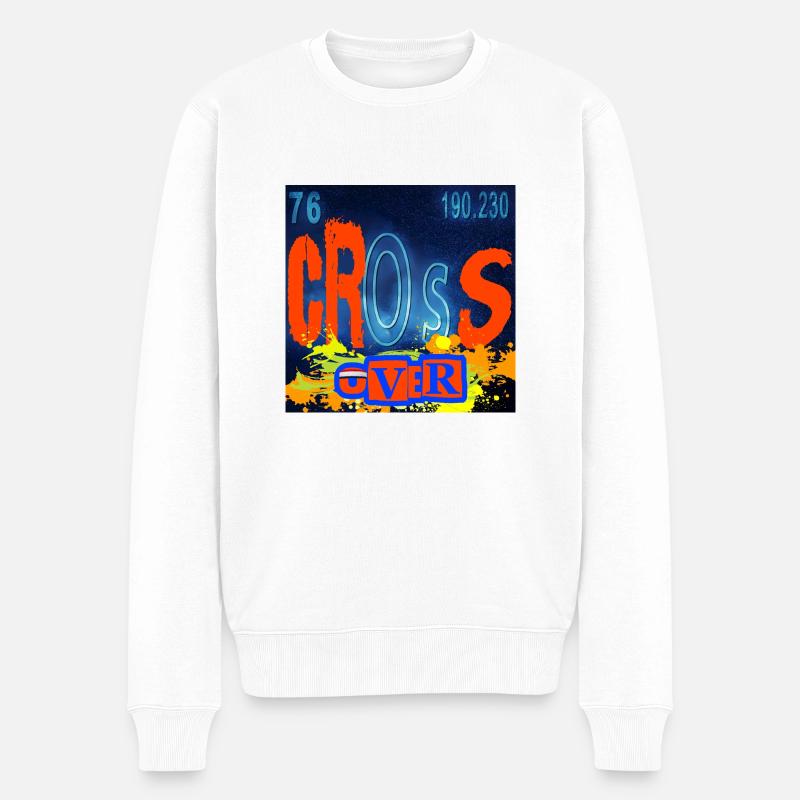 CROSS OVER CHEMISTRY - Pull Premium bio Homme - blanc