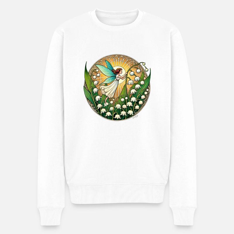 Fée muguet - Pull Premium bio Homme - blanc