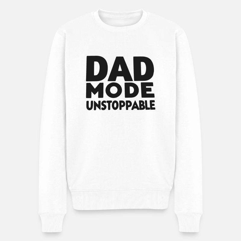 Mode papa imparable - Pull Premium bio Homme - blanc