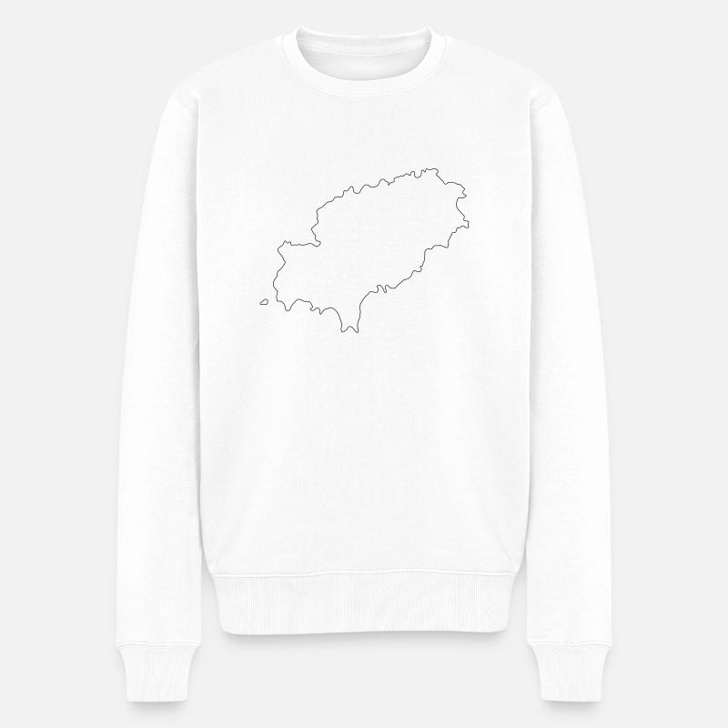 Ibiza - Pull Premium bio Homme - blanc