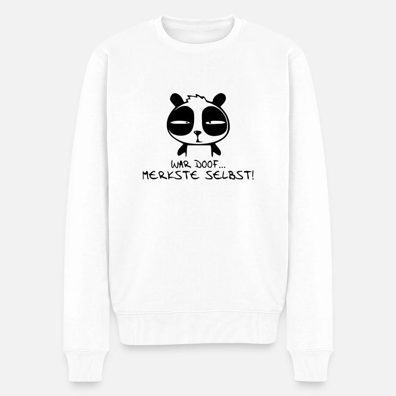 Merkste vous-même! - Pull Premium bio Homme - blanc