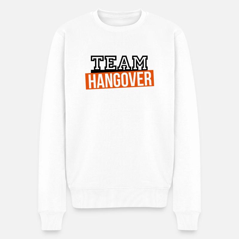 ÉQUIPE Hangover - Pull Premium bio Homme - blanc