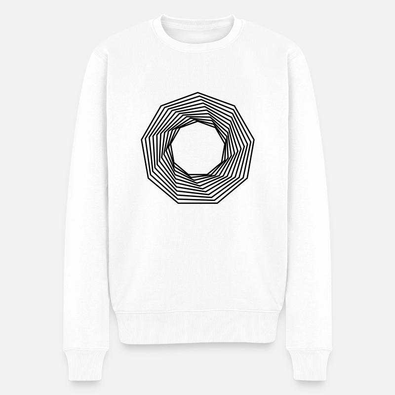 Formes - Pull Premium bio Homme - blanc