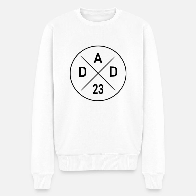 Papa 23 ans - Pull Premium bio Homme - blanc