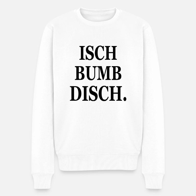 Mannheim Monnem Mannheimat - Pull Premium bio Homme - blanc