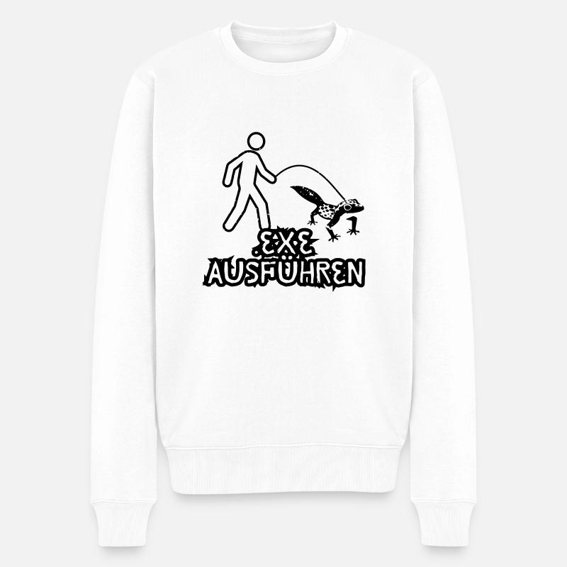 Cadeau Informatique Drôle - Pull Premium bio Homme - blanc