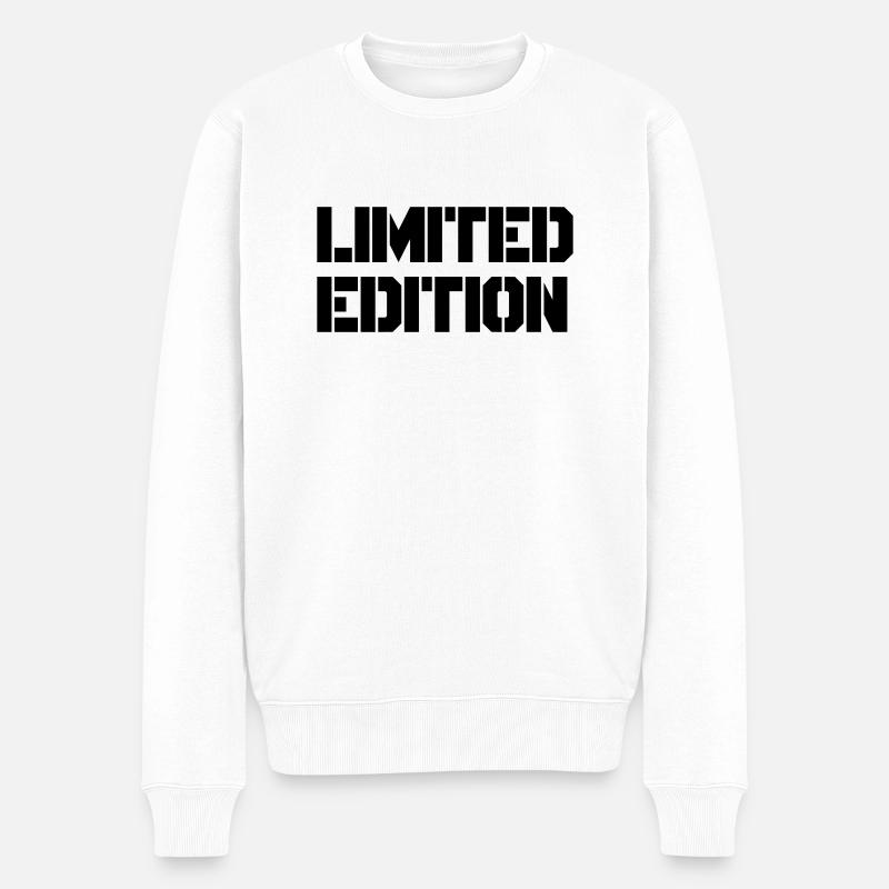 Édition limitée - Pull Premium bio Homme - blanc