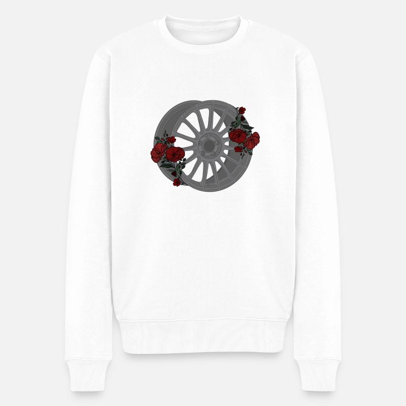 Bord - Pull Premium bio Homme - blanc