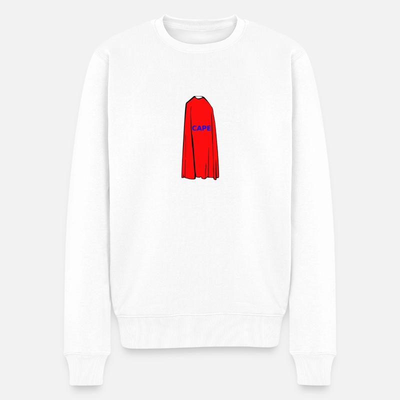 Cape - Pull Premium bio Homme - blanc