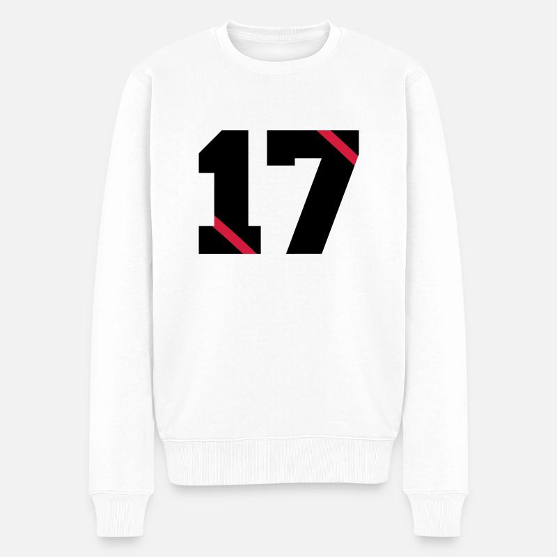 17 - Pull Premium bio Homme - blanc