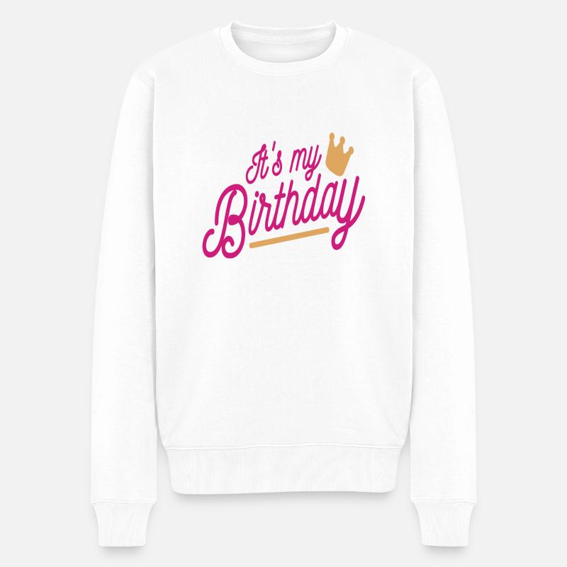 Mon anniversaire - Pull Premium bio Homme - blanc