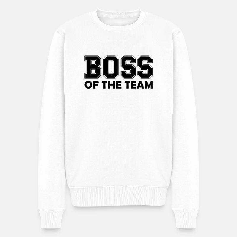 Patron de l’équipe - Pull Premium bio Homme - blanc