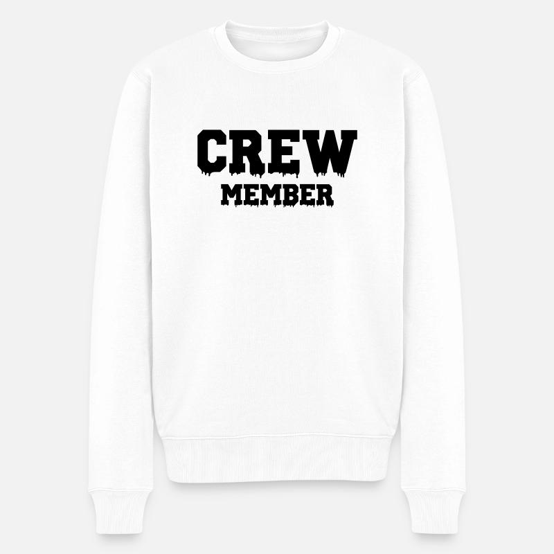 Membre d’équipage - Pull Premium bio Homme - blanc