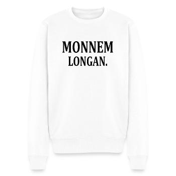 Mannheim Monnem Mannheimat - Men's Premium Organic Jumper - white - Front - Thijin (182cm)