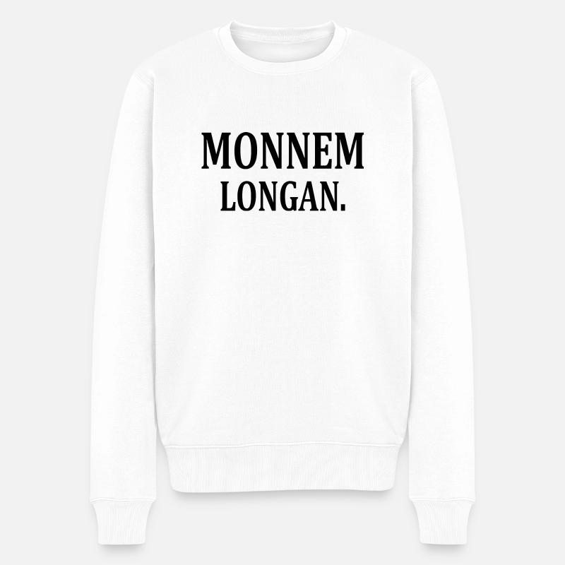 Mannheim Monnem Mannheimat - Pull Premium bio Homme - blanc