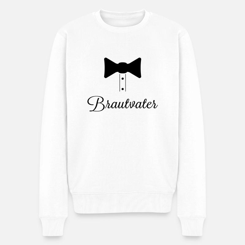 brautvater - Pull Premium bio Homme - blanc